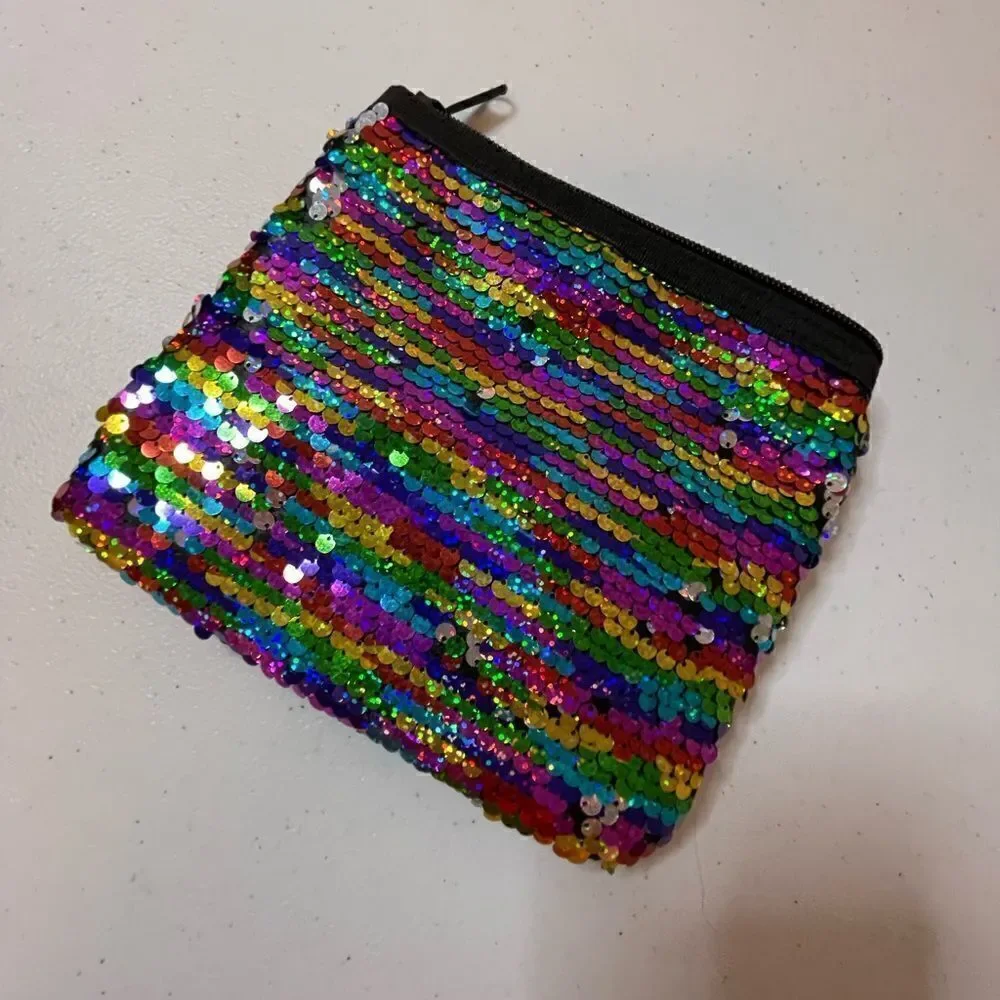 Hempz sequined pride accessory bag